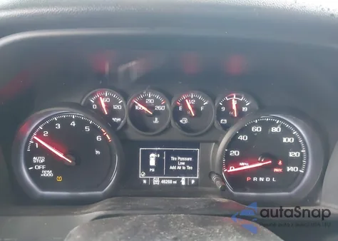 2023 Chevrolet Silverado 1500 4Wd Short Bed Custom z USA, uszkodzony, nr VIN 1GCPDBEK8PZ156852